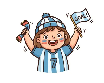 excited fan